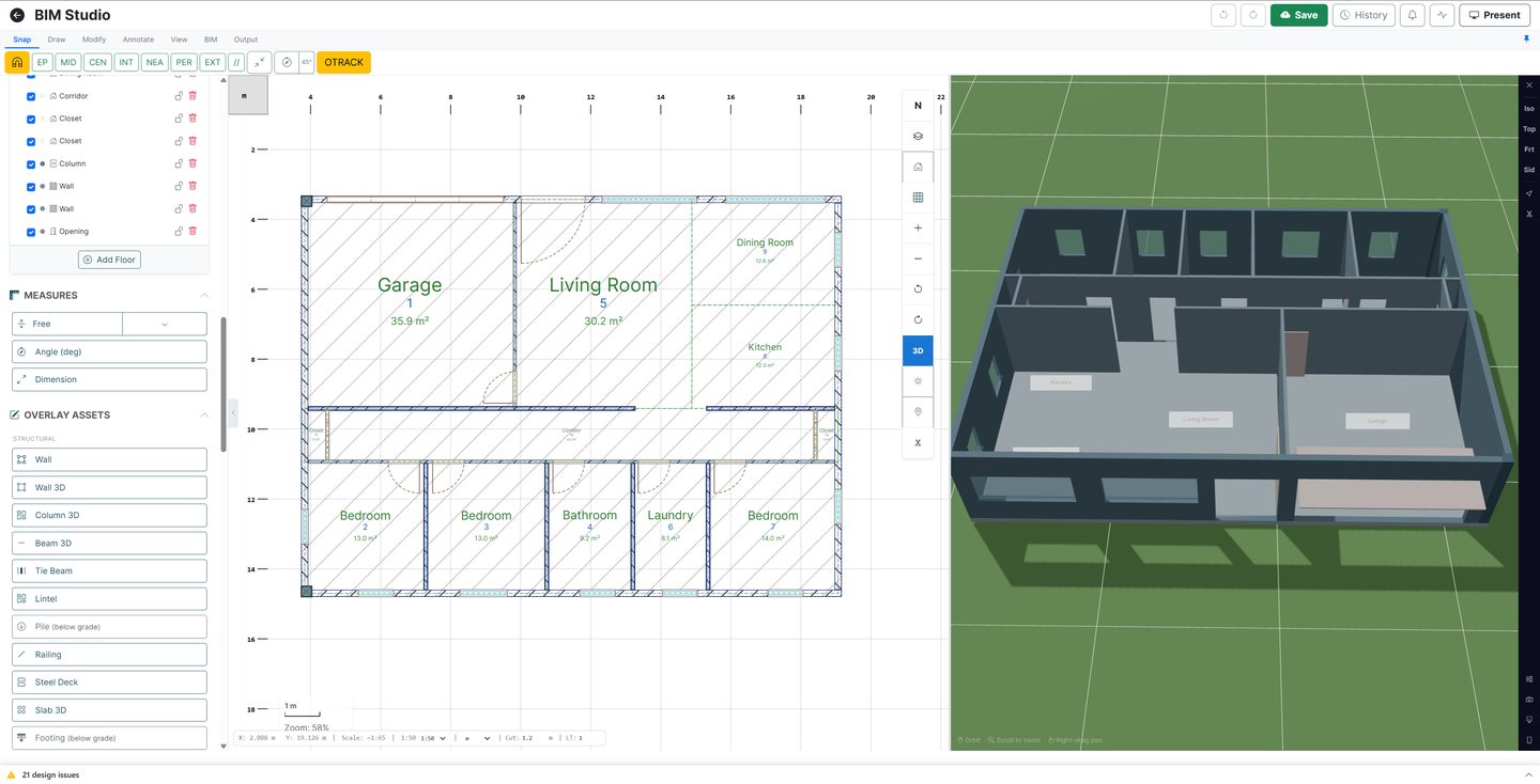 Bimsta BIM Studio full view